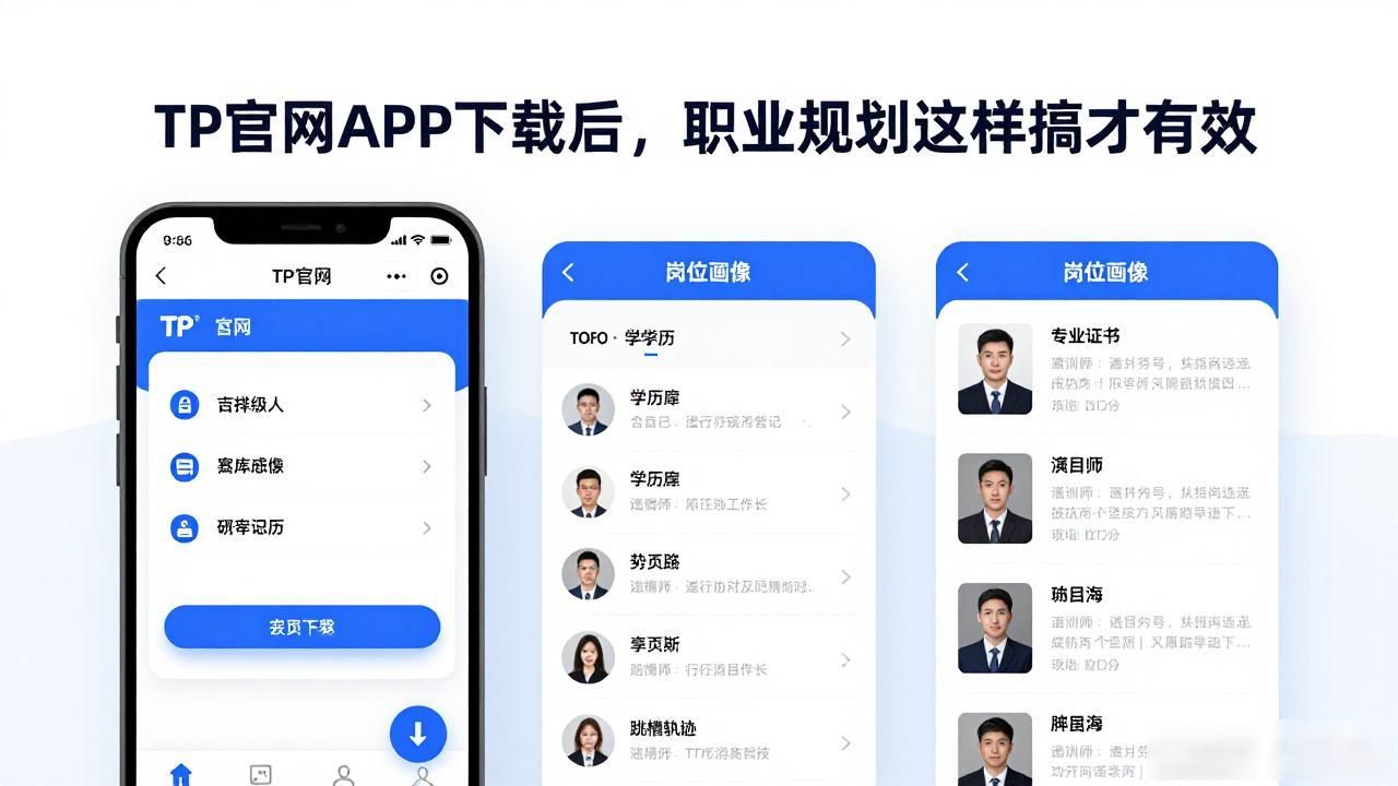 TP官网APP下载后，职业规划这样搞才有效