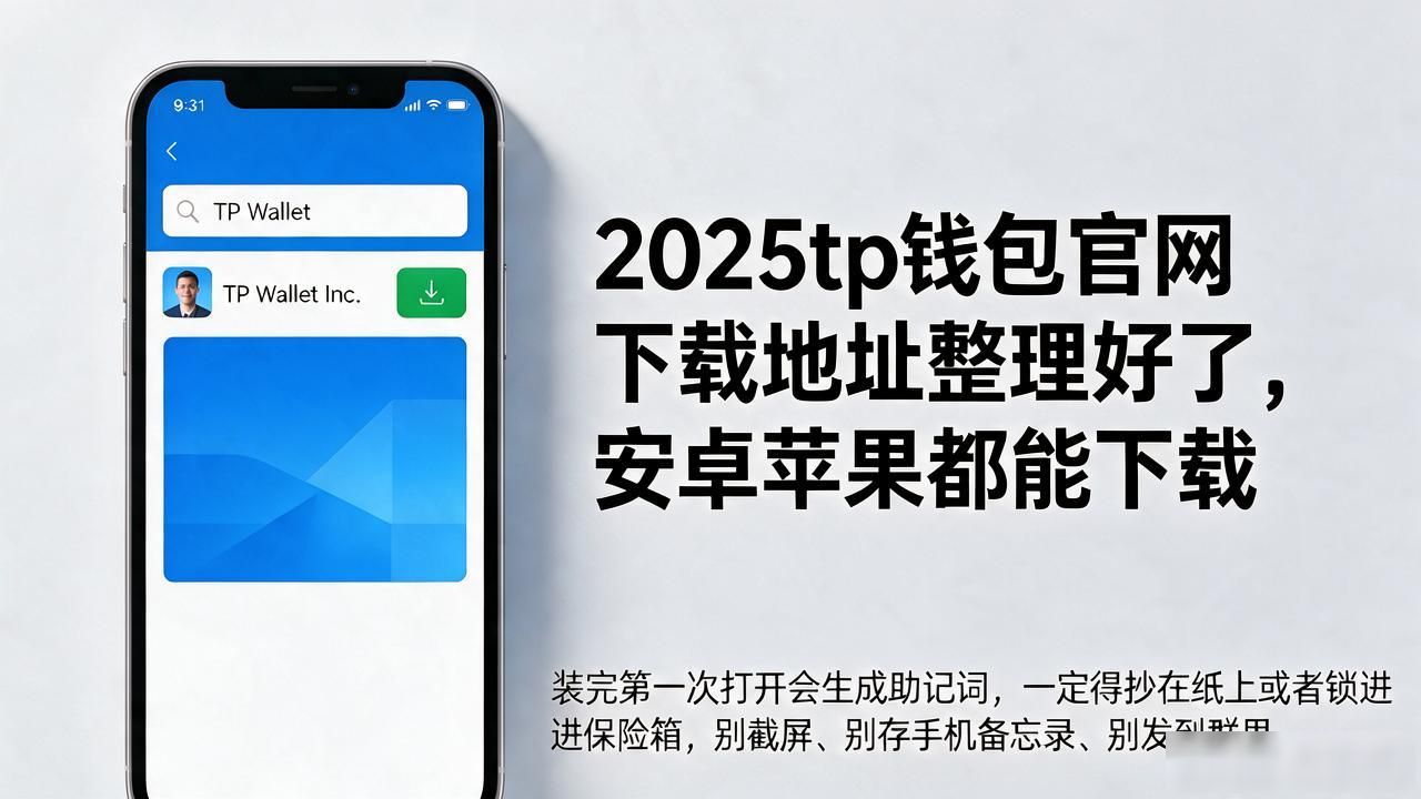 2025tp钱包官网下载地址整理好了，安卓苹果都能下载