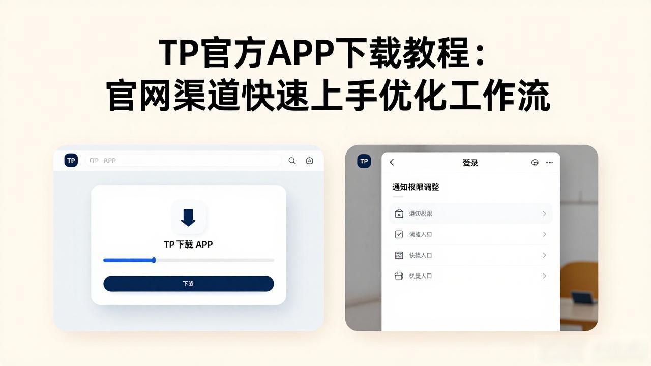 TP官方APP下载教程：官网渠道快速上手优化工作流