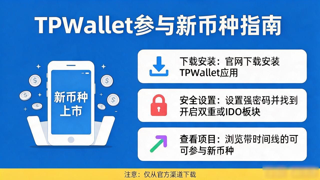 如何在TPWallet官网下载参与新币种上市_TPWallet官网下载参与新币种完整流程 加密货币新手参与新币种上市教程 TPWallet官方正版客户端下载方法