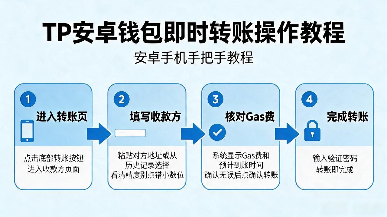 TP安卓2025钱包即时转账怎么操作，安卓手机手把手教程