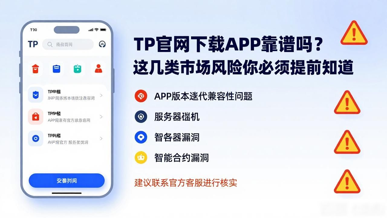 TP官网下载APP靠谱吗？这几类市场风险你必须提前知道