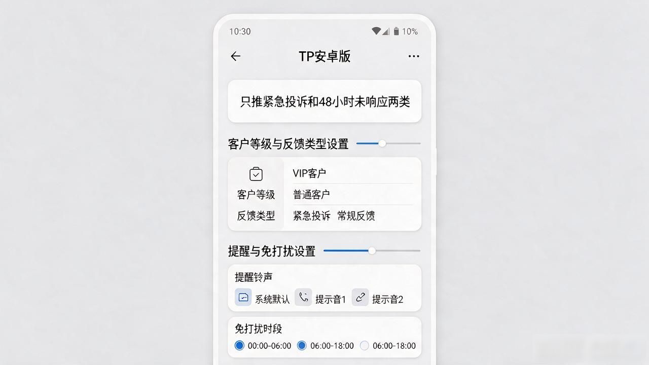 TP安卓最新版怎么管客户反馈？这几个操作最实用