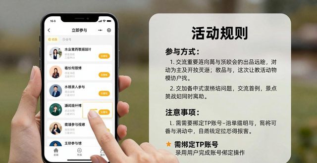 TP官方APP交流活动参与指南：手把手教你玩转社群