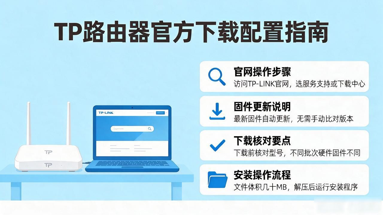 tp路由器官方软件下载_tp路由器初始配置教程_tp官方正版下载配置流程简化