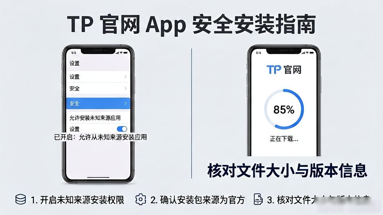 安全第一：在tp官网下载安装app的必知操作步骤。_官方渠道下载应用_核实SSL安全证书