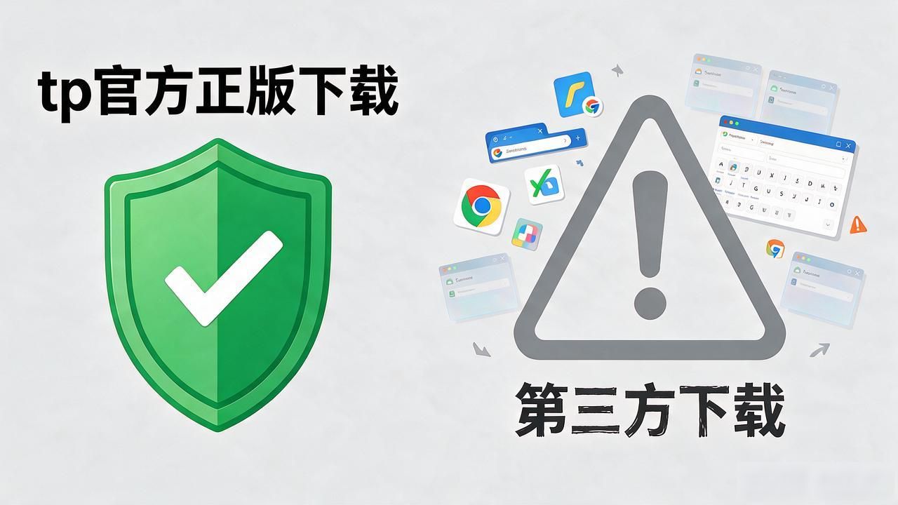 tp官方正版下载vs第三方下载，差在哪一目了然