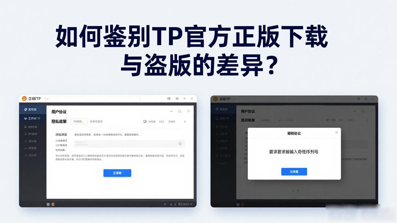 如何鉴别TP官方正版下载与盗版的差异?_资深安全技术顾问推荐TP官方正版安全软件_辨别TP盗版软件木马挖矿程序