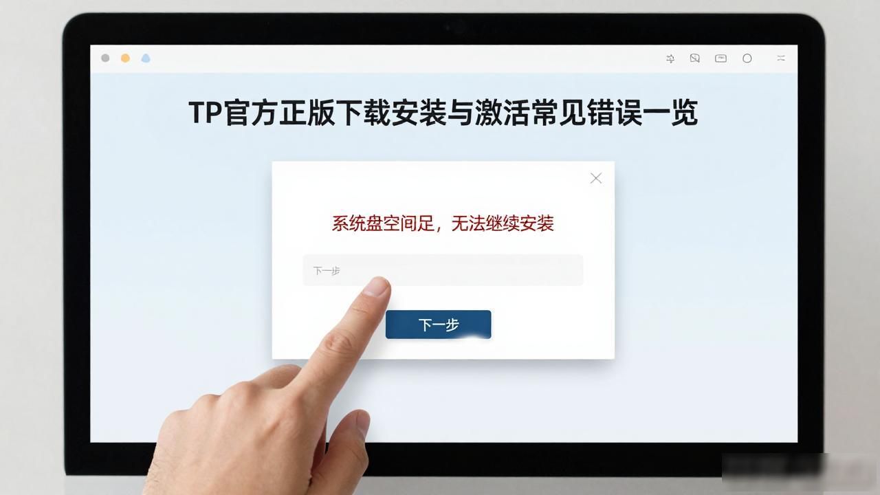 TP官方正版下载安装与激活常见错误一览