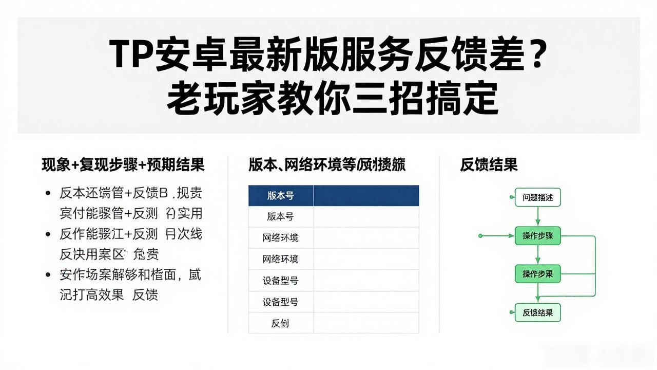 TP安卓最新版服务反馈差？老玩家教你三招搞定