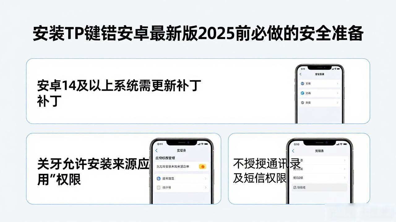 安装TP钱包安卓最新版2025前必做的安全准备