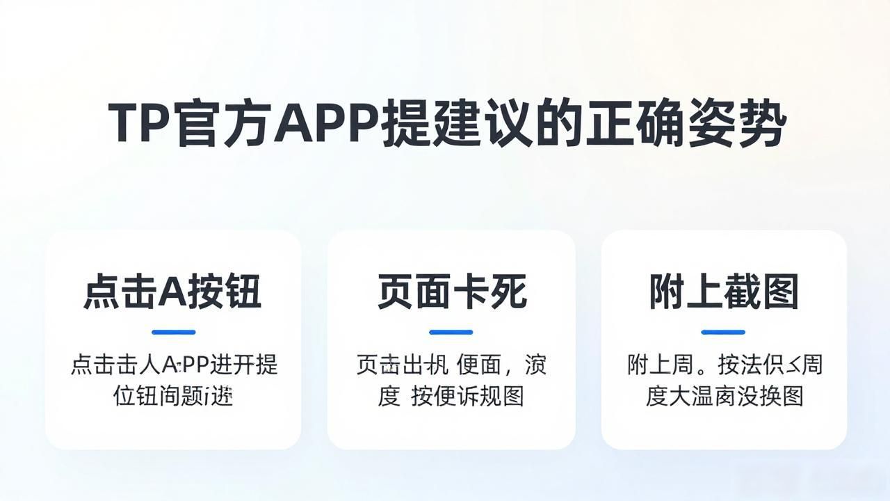 TP官方APP提建议的正确姿势