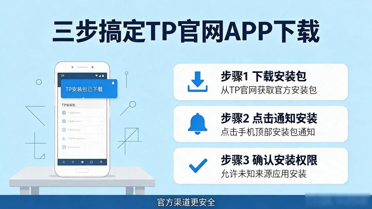 下载TP官网app_TP官网app下载教程_如何精简你的步骤,快速完成tp官网app的下载安装?