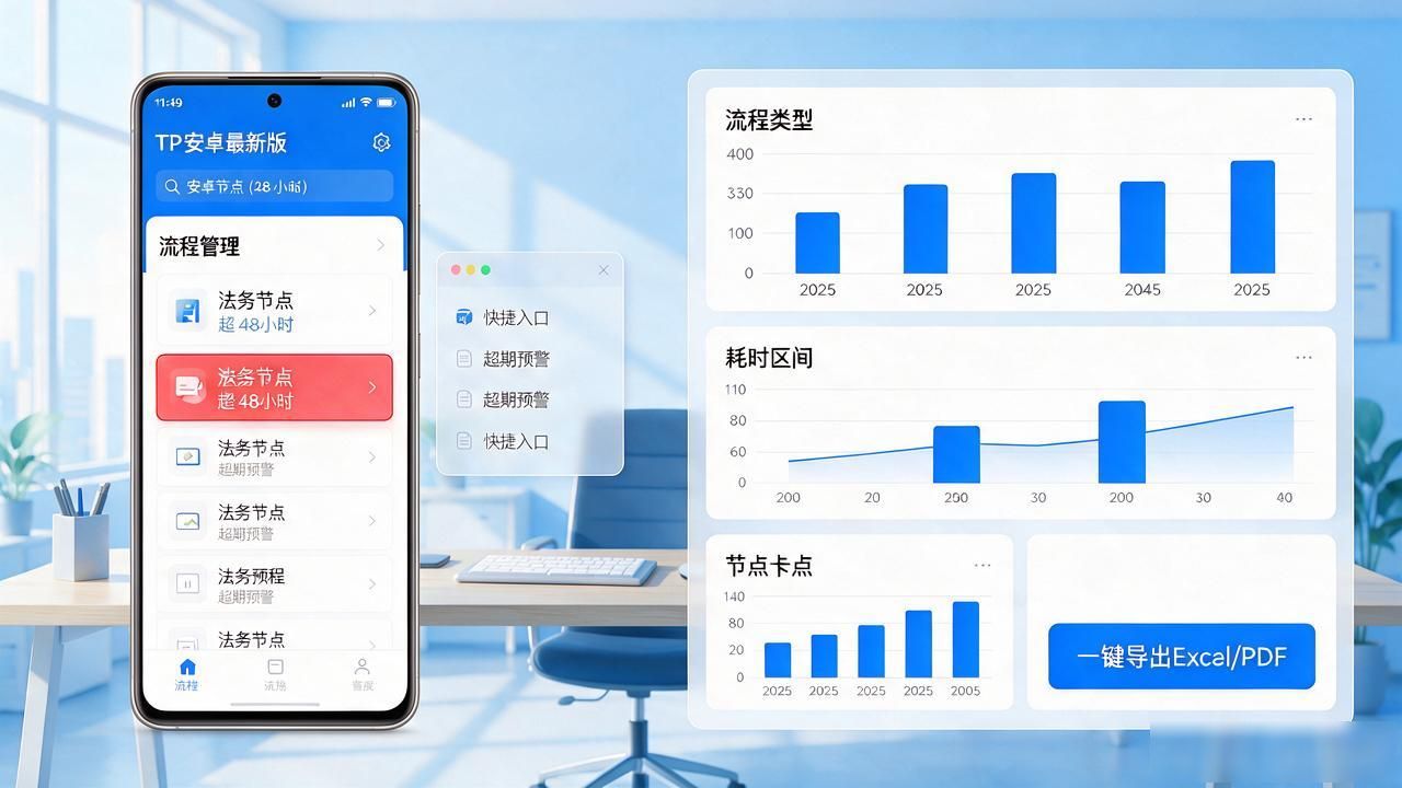 TP安卓最新版下载后，流程管理功能怎么用