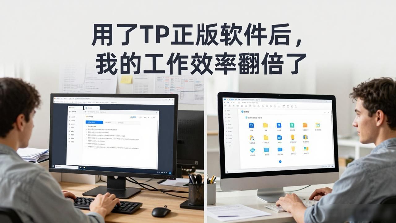 用了TP正版软件后，我的工作效率翻倍了