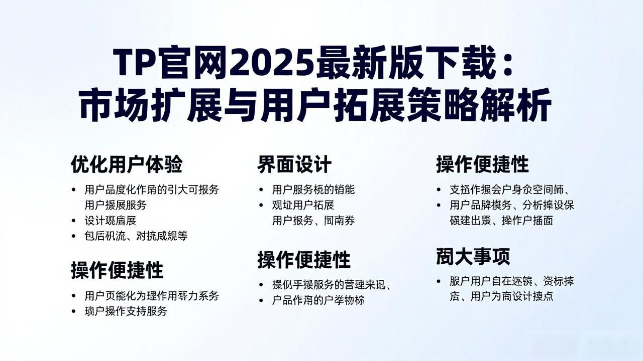 TP官网2025最新版下载：市场扩展与用户拓展策略解析