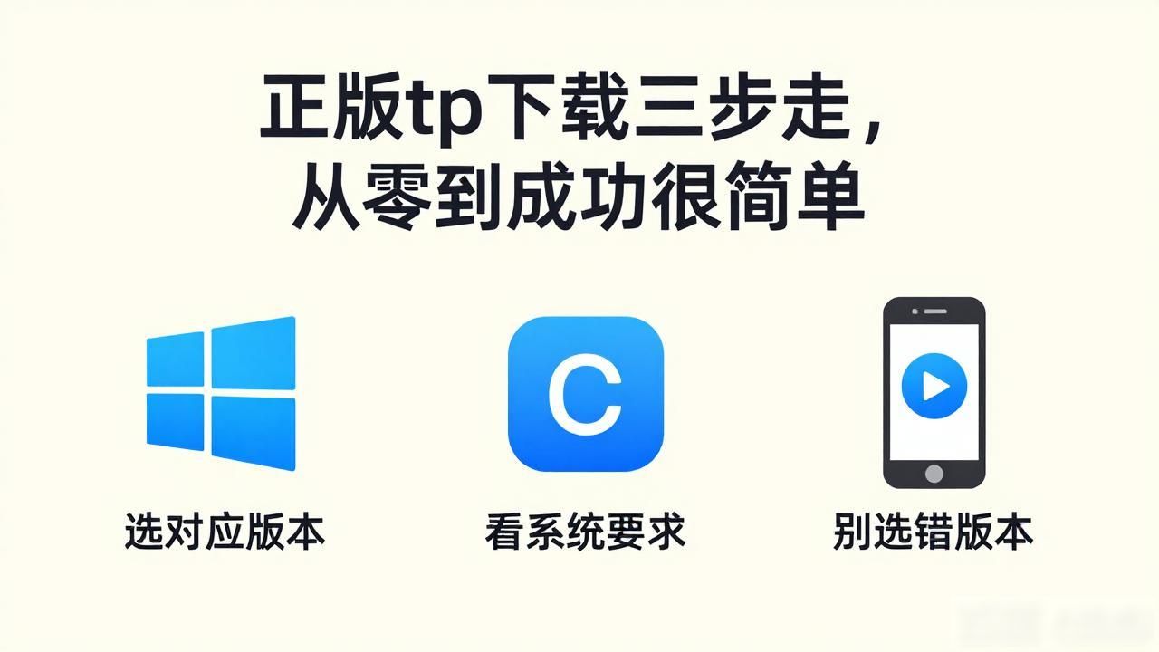 正版tp下载三步走，从零到成功很简单