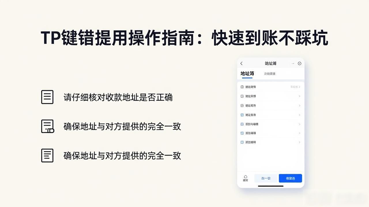 TP钱包提币操作指南：快速到账不踩坑