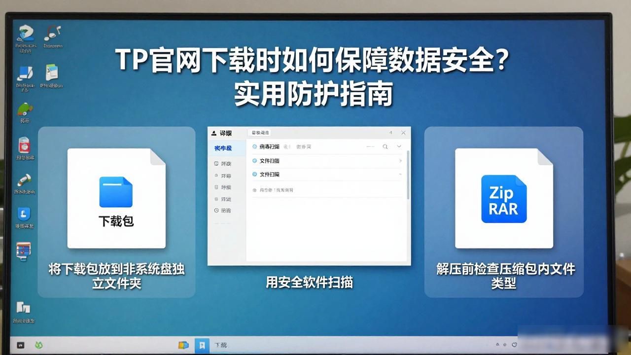 TP官网下载时如何保障数据安全？实用防护指南